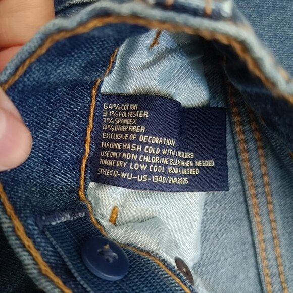 16👖U.S. Polo Assn. Boys Denim Jeans Size 16 - Picture 9 of 10